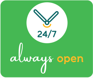 always open