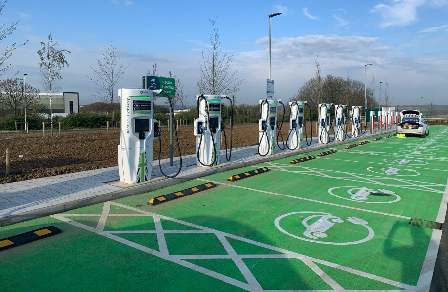 England’s most popular public EV charging locations revealed!