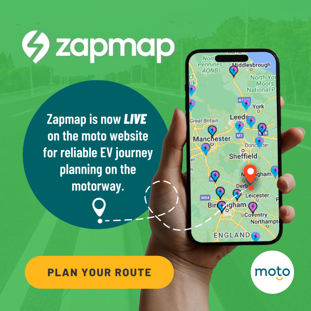 ZAPMAP live on the moto website