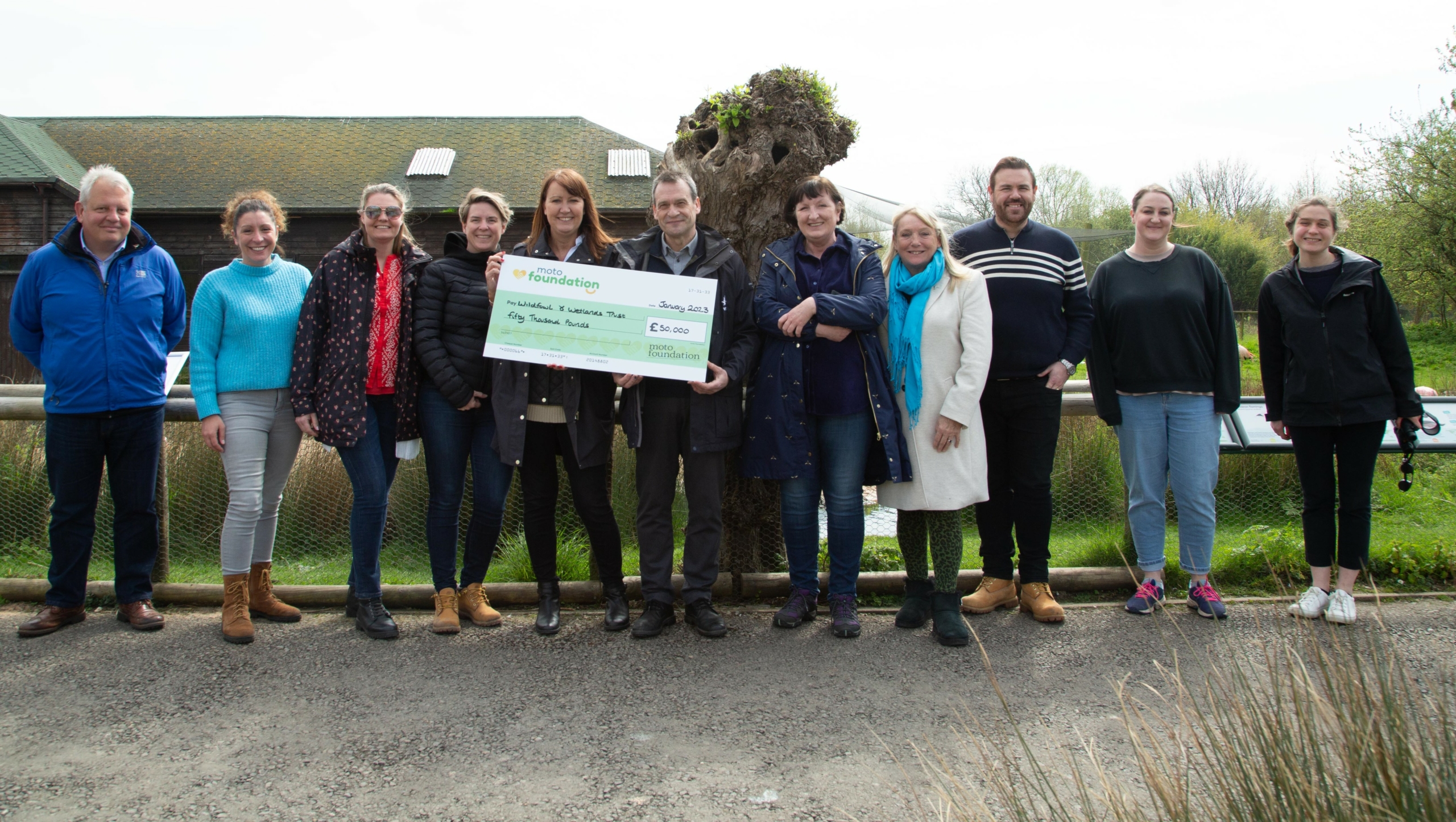 Partnership in action: Moto Foundation's £50,000 donation to the Wildfowl & Wetland Trust