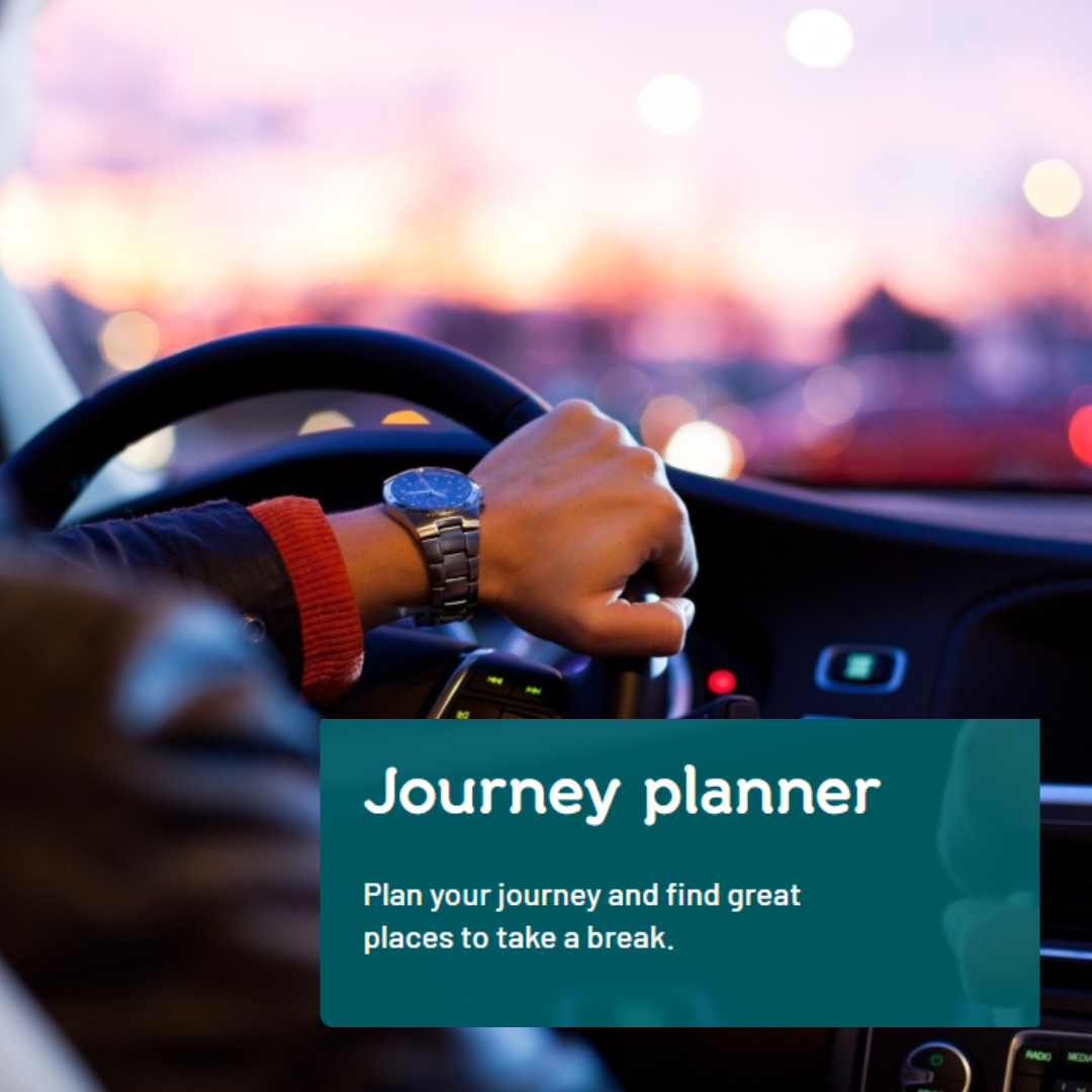 motorway journey planner