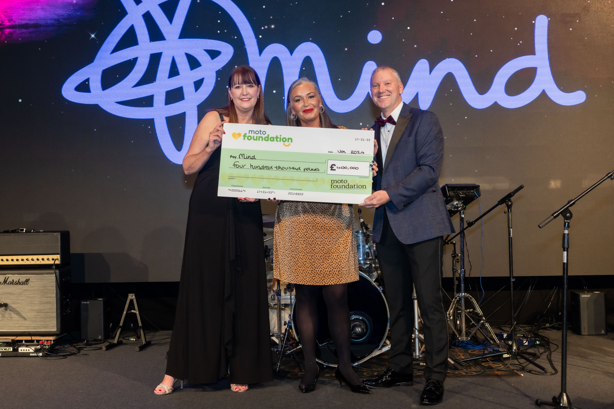 Fuelling hope: Moto Foundation smashes fundraising target, raising £400,000 for Mind in year two of partnership