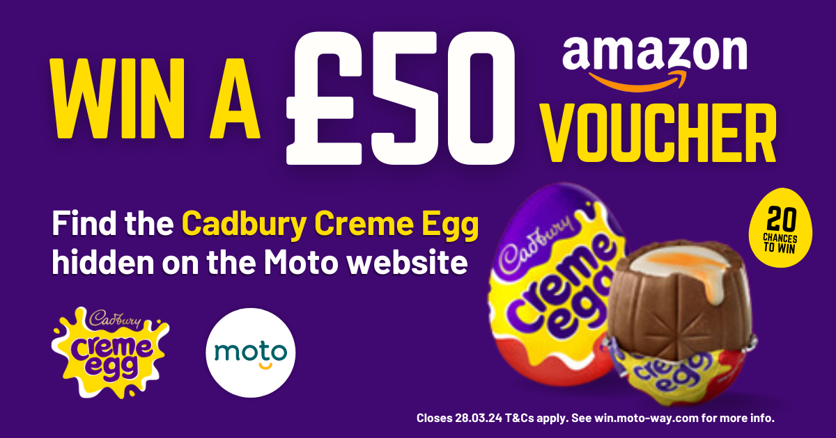 Easter giveaway with Cadbury Creme Egg and Moto