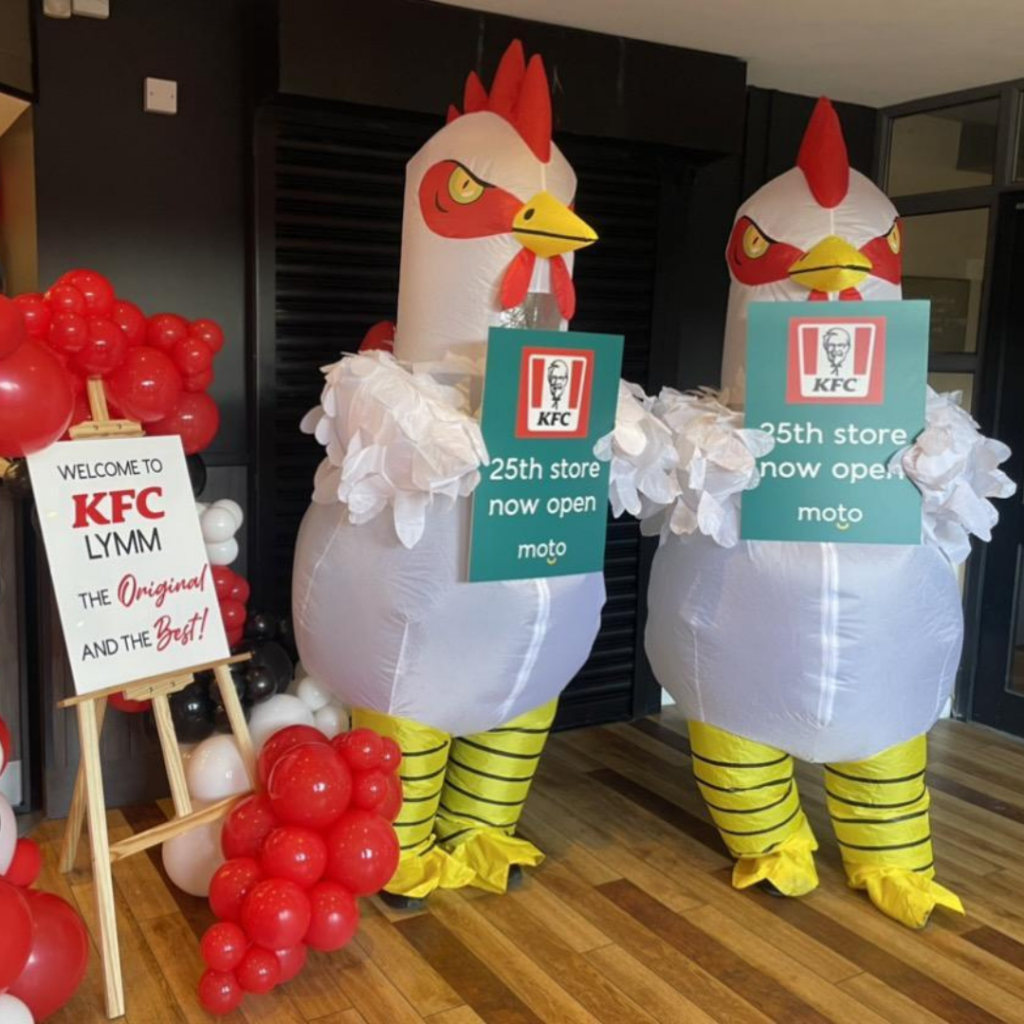 KFC new store openings