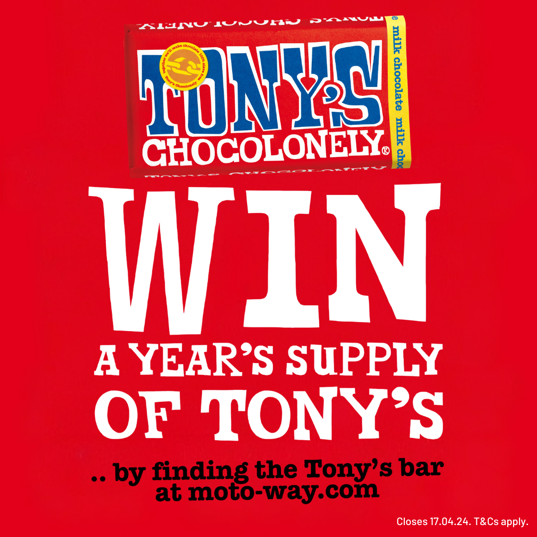 Easter giveaway with Tony's Chocolonely and Moto