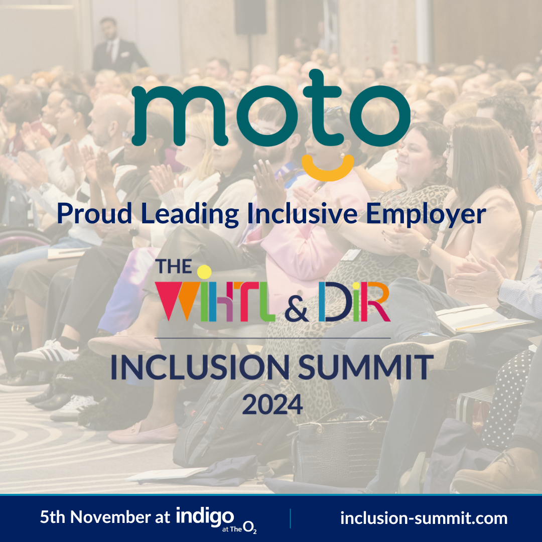 Moto is attending the WiHTL inclusion summit