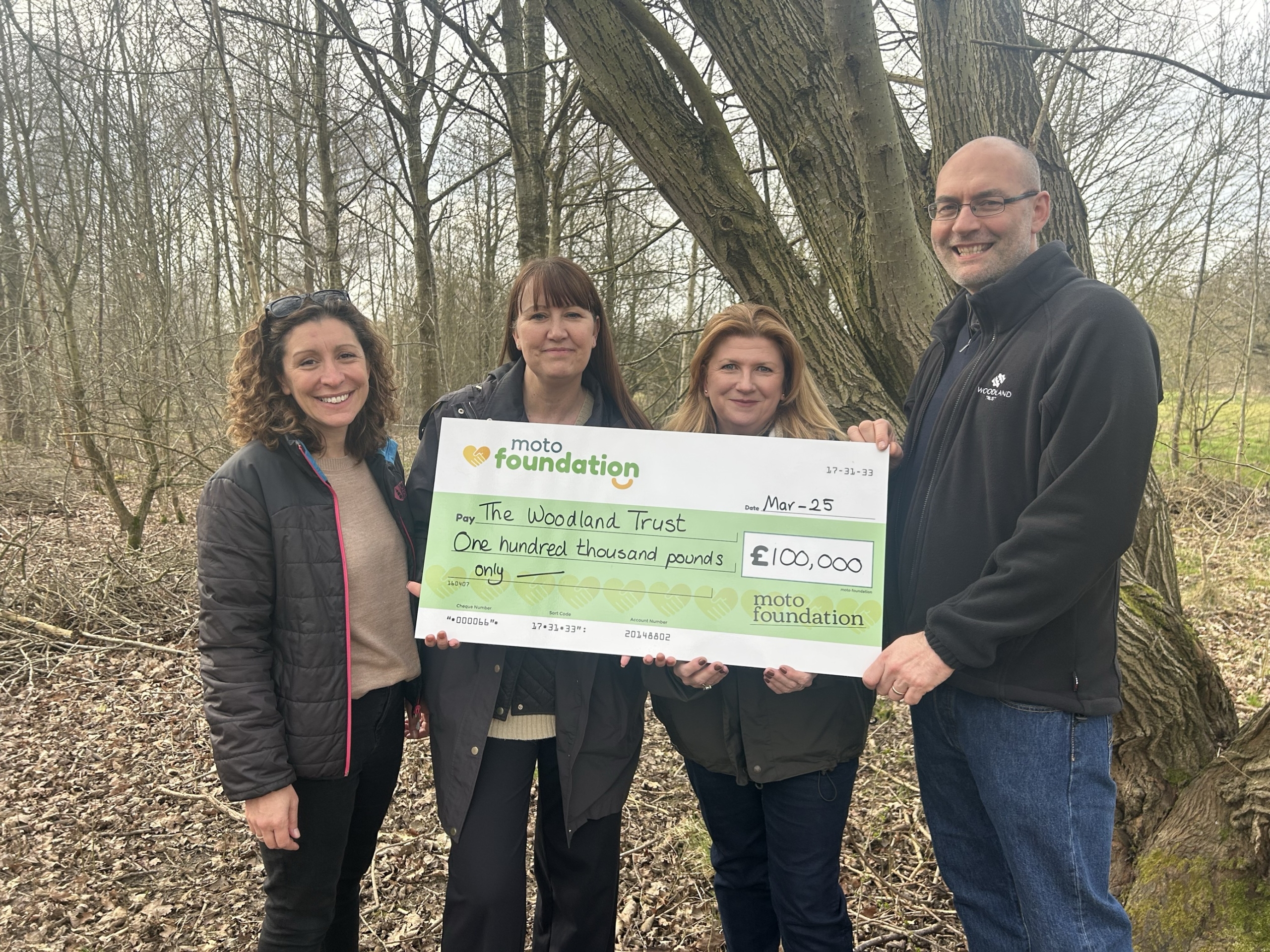 Happy 20th Birthday Moto Foundation from the Woodland Trust